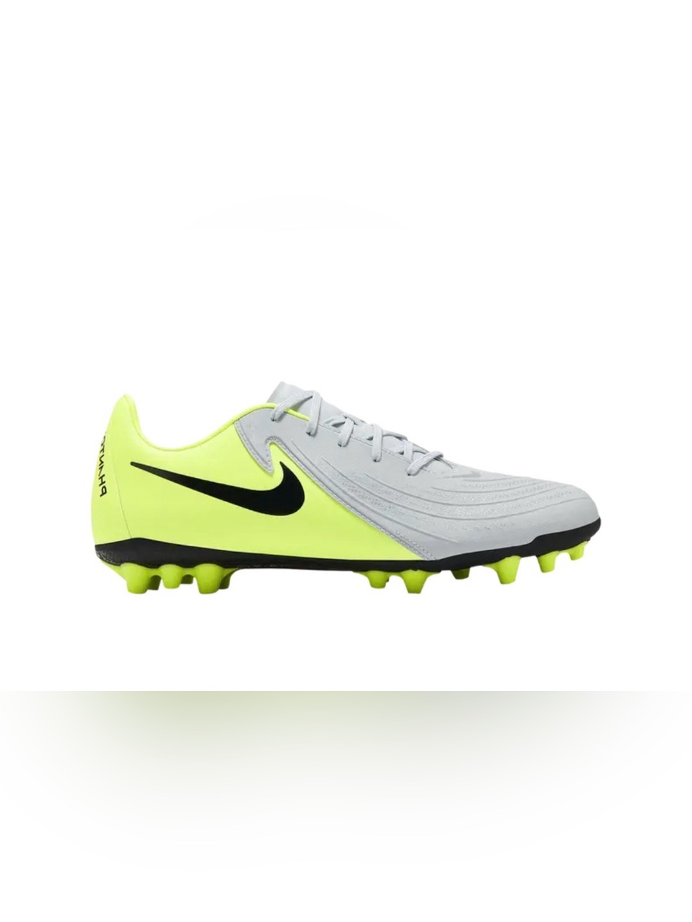Nike Men’s Soccer Cleats - Grey and Neon Yellow